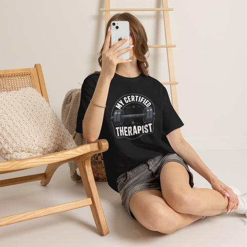 Certified Therapist Gym Tee — My Certified Therapist Fitness T-Shirt